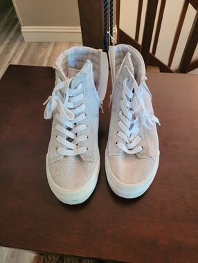 Women's Roxy Gray High Top Sneakers Sz 7.5